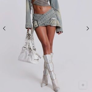 NWOT JADED LONDON DENIM SKIRT